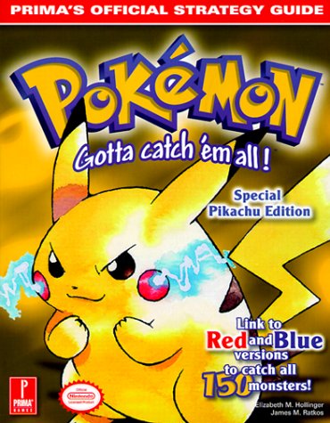 Pokemon Yellow (Prima's Official Strategy Guide) by Hollinger